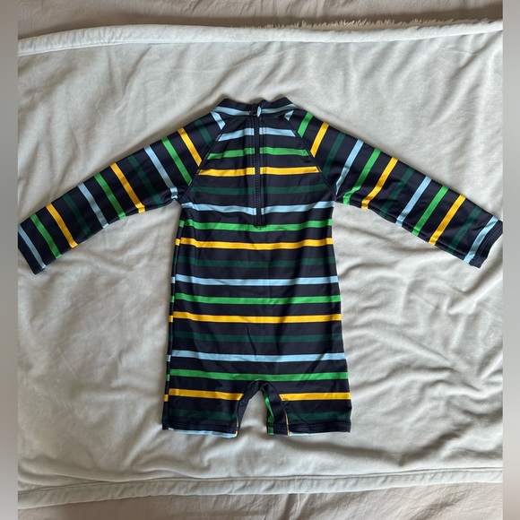 NWT Striped Seed Heritage Baby Rashsuit/Swimsuit - 18-24 Month - Picture 2 of 5